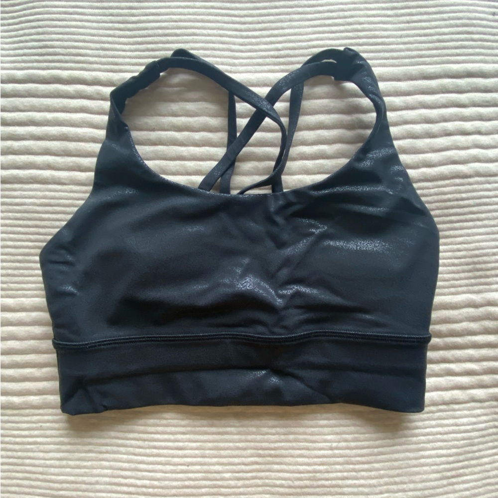 Lululemon long line “pleather” bra